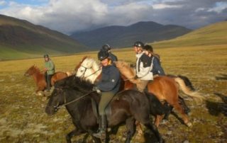 Island - Ridning i Skagafjörður