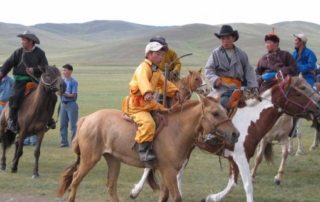 Mongoliet - Steppe Ridt